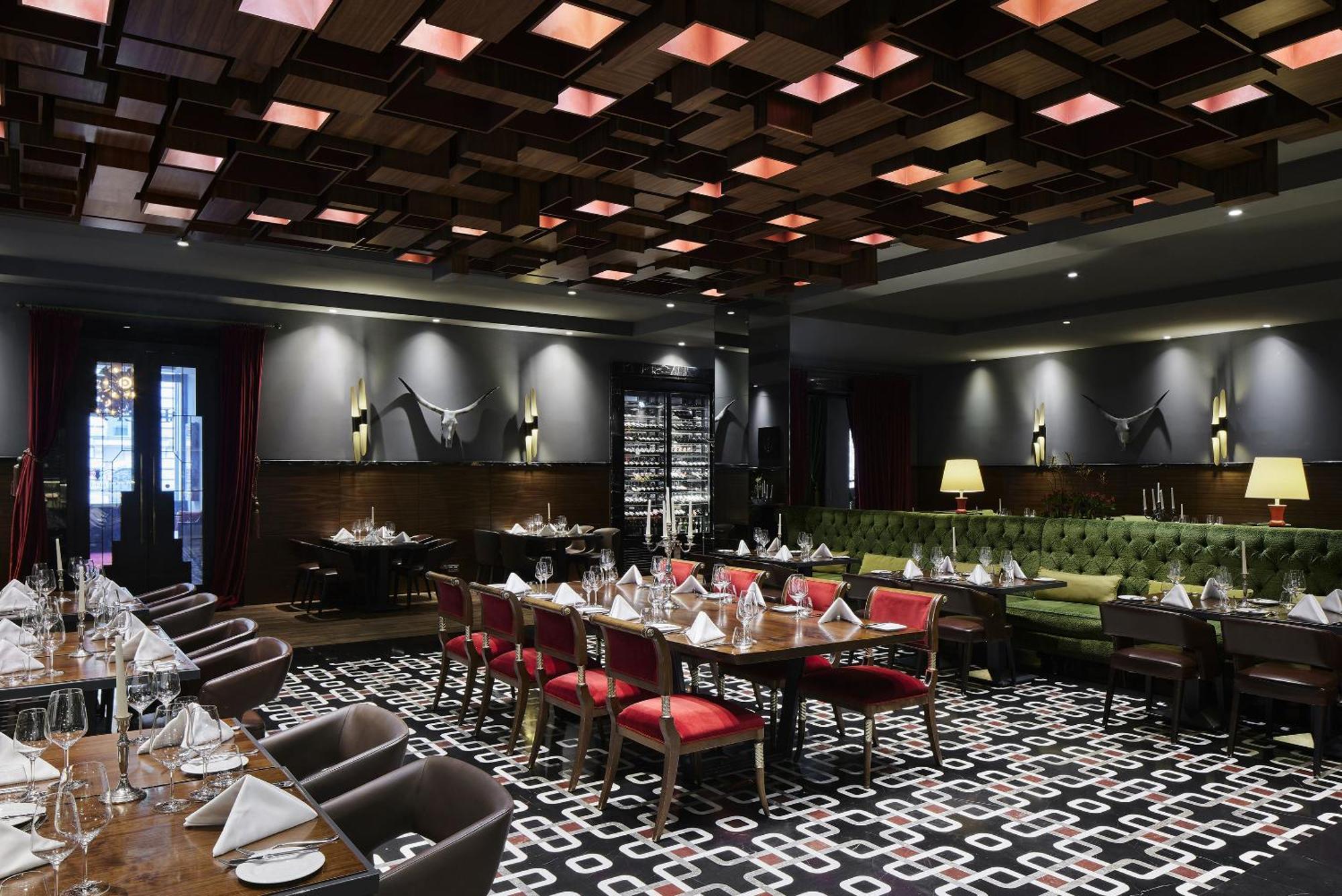 ไททานิค เกนดาร์เมนมาร์ค เบอร์ลิน โฮเทล Hotel ภายนอก รูปภาพ The interior of the restaurant